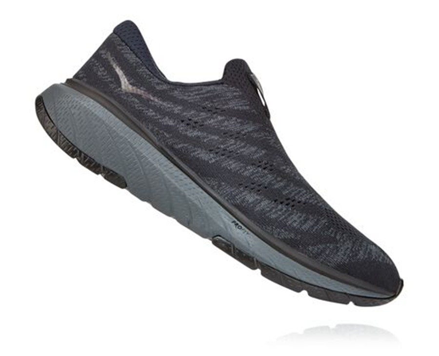 Hoka One One Running Shoes Mens Black - Cavu 3 Slip - 25364JEOU